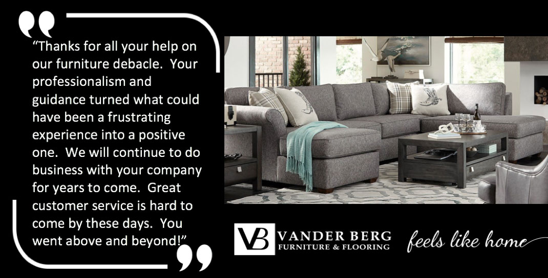 Customer Reviews | Vander Berg Furniture Customer Reviews | Vander Berg Furniture