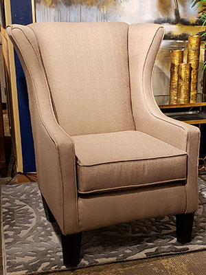 Large, Tan Accent Chair | Vander Berg Furniture and Flooring, Sioux Center, IA Large, Tan Accent Chair | Vander Berg Furniture and Flooring, Sioux Center, IA