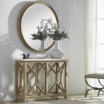 Uttermost Limestone Console Table