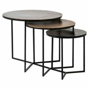 Dovetail Nesting Sidetables S/3
