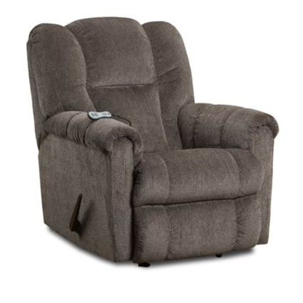 HomeStretch Rocker Manual Recliner with Massage and Heat