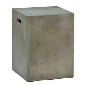 Dovetail Indoor/Outdoor Cement Stool