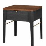 Surya Two-Tone End Table