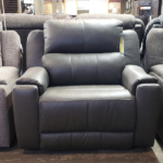 Southern Motion Reclining Chair and Half with Power Headrest