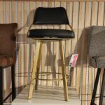 Trica Open Back Swivel Counter Stool
