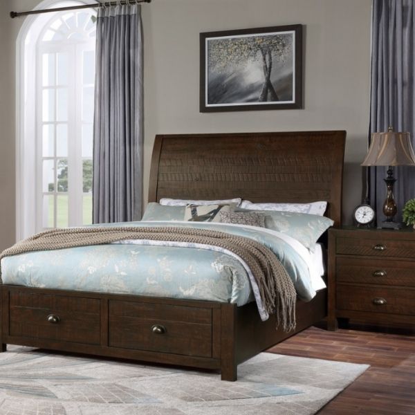 Winners Only Complete Queen Storage Sleigh Bed - Vander Berg Furniture ...