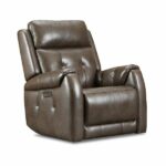 Southern Motion Leather Swivel Glider Triple Power Recliner