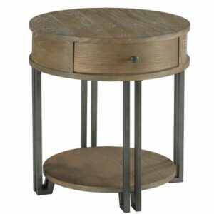 Hammary Round Chairside Table
