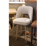 Trica Open Back Swivel Counter Stool