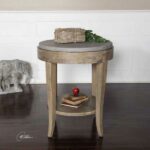Uttermost Concrete Top Side Table