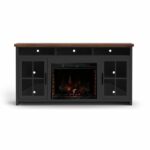 Legends Two-Tone Fireplace Console