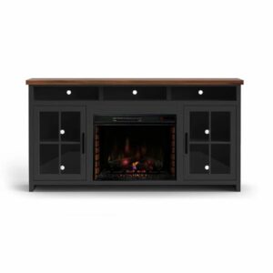 Legends Two-Tone Fireplace Console