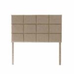 Malouf Upholstered Twin/Twin XL Headboard in Desert Fabric