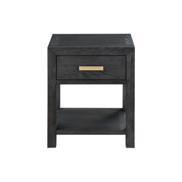 Winners Only Dark Oak One-Drawer Nightstand