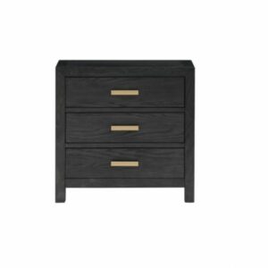 Winners Only Dark Oak Three-Drawer Nightstand