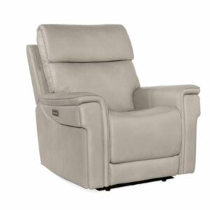 Hooker Furniture Power Headrest and Lumbar Leather Recliner