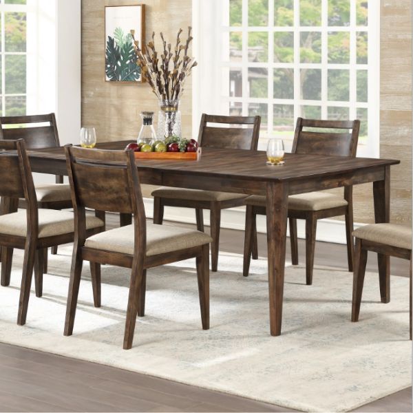 Winners Only 78” Dining Set with Cushioned Chairs