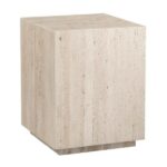 Crestview Travertine End Table