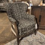 Sam Moore Exposed Wood Two-Tone Chair