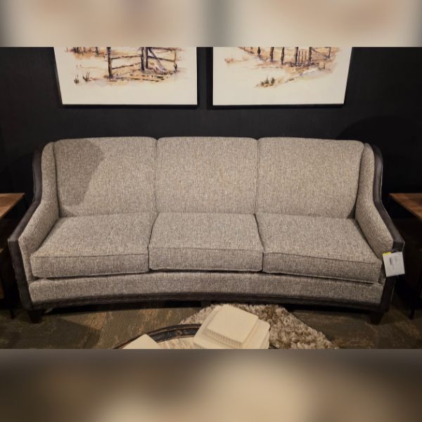 Smith Brothers Sofa Curved-Front Sofa