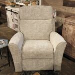 Smith Brothers Power Headrest Reclining Chair with Flair Arm