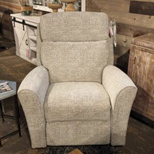 Smith Brothers Power Headrest Reclining Chair with Flair Arm