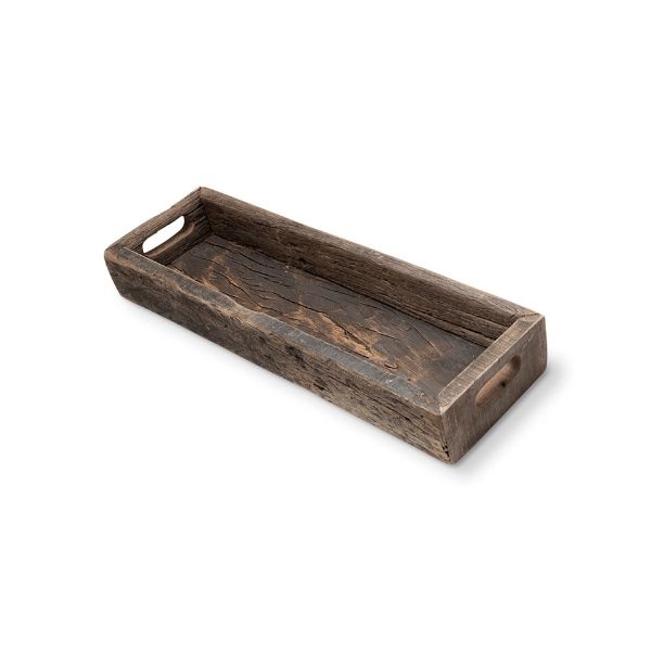 Brown 24” Reclaimed Tray