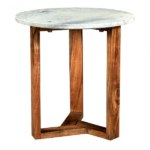 Moe’s Home Collection Marble Side Table