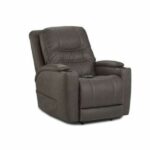 HomeStretch Power Headrest Recliner with Power Lumbar and Extended Footrest