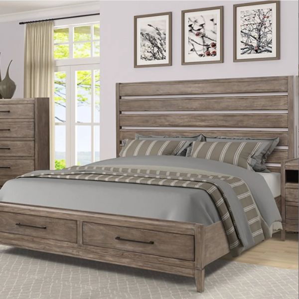 Legends Furniture Queen Storage Bed - Vander Berg Furniture and Flooring