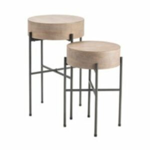 Crestview Round Set of 2 Accent Tables