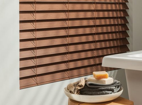 Aria Advanced Faux Wood Blinds | Comfortex Wood Blinds | Vander Berg Furniture & Flooring