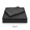 VB brushed microfiber sheets | Black | Vander Berg Furniture & Flooring