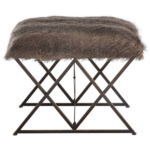 Uttermost Faux Fur Bench