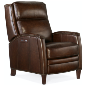 Hooker Furniture Power Headrest Leather Recliner