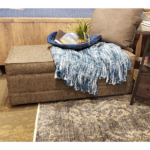 Smith Brothers Storage Ottoman on Casters