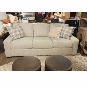 Smith Brothers Custom Panel Arm Sofa