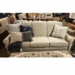 Smith Brothers Scalloped Back Sofa