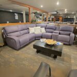 Southern Motion Power Headrest Modular Sectional with Wireless Charging and Hidden Cupholders