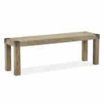 Magnussen Rectangular Wood Bench