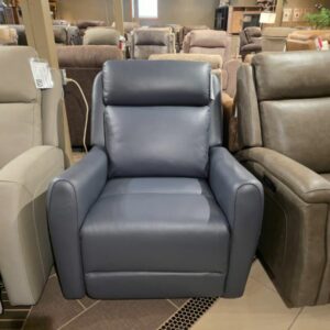 Southern Motion Power Headrest Glider Leather Recliner
